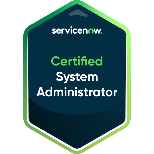 ServiceNow CSA Badge